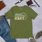 Front view of Unisex Short Sleeve T-shirt in NBNY Style, comfortable and stylish design for men and women